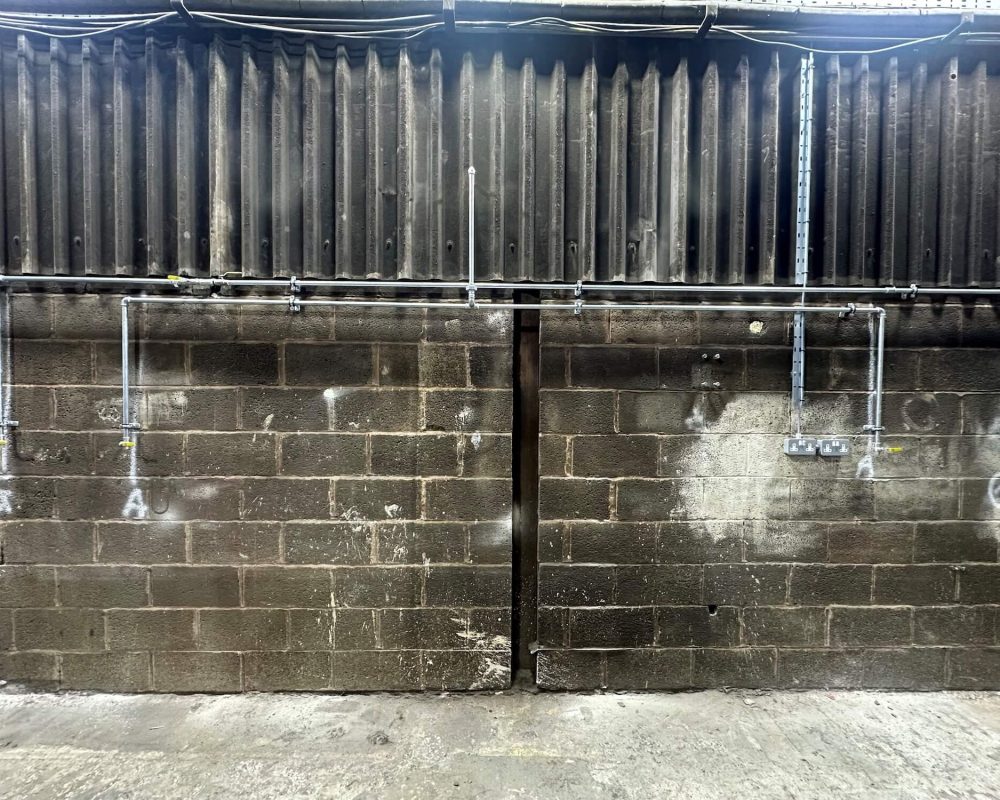 Galvanised Pipework